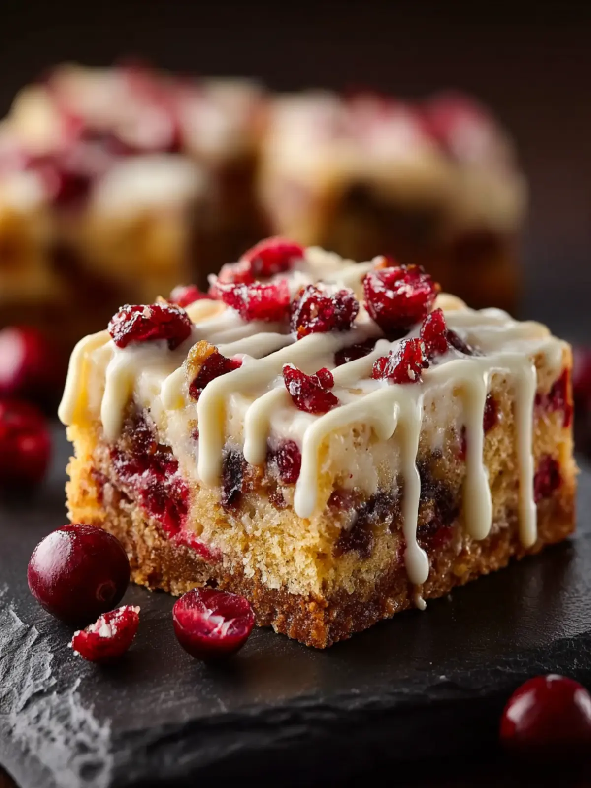 Cranberry Bliss Bars (Starbucks Copycat) First Image