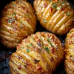 Air Fryer Hasselback Potatoes First Image