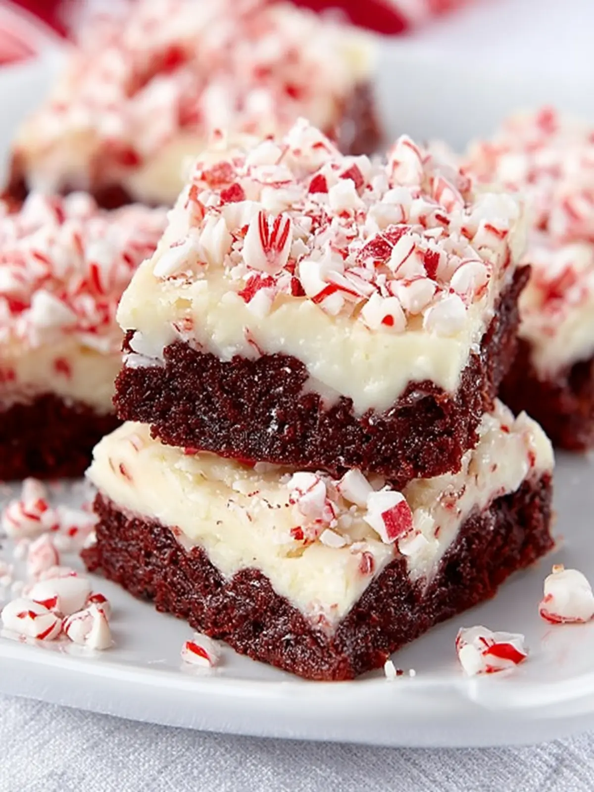 Peppermint Bark Brownies First Image