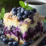 Blueberry Breakfast Cake: The Best Moist and Fluffy Morning Treat First Image