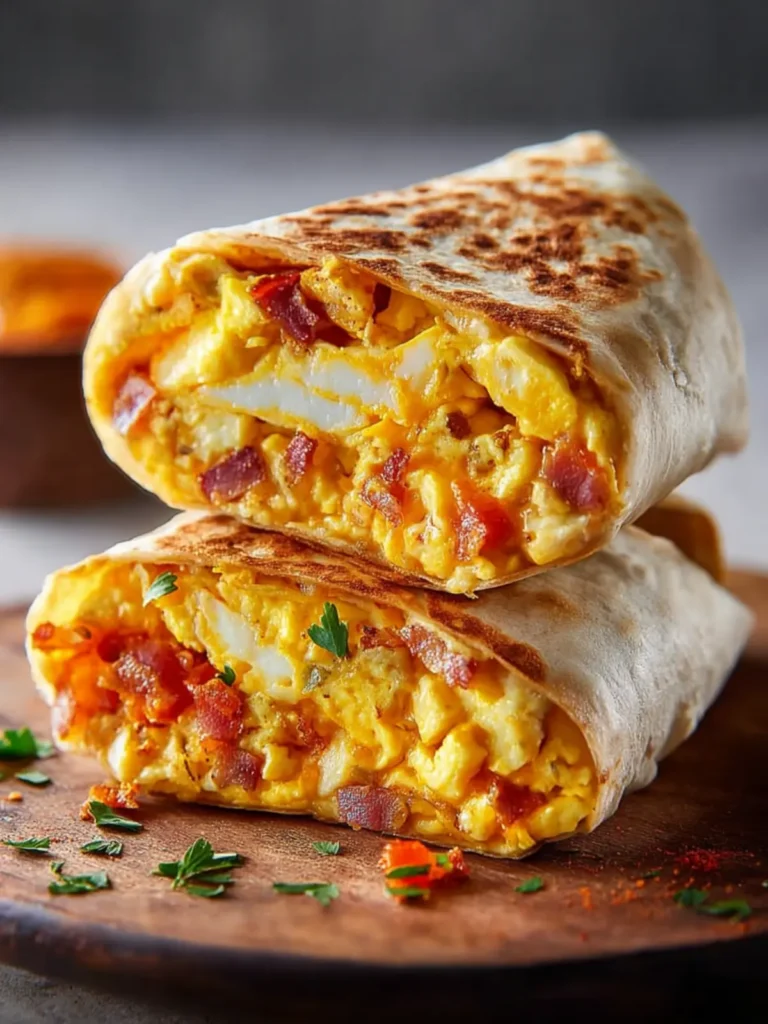 Freezer Breakfast Burritos First Image