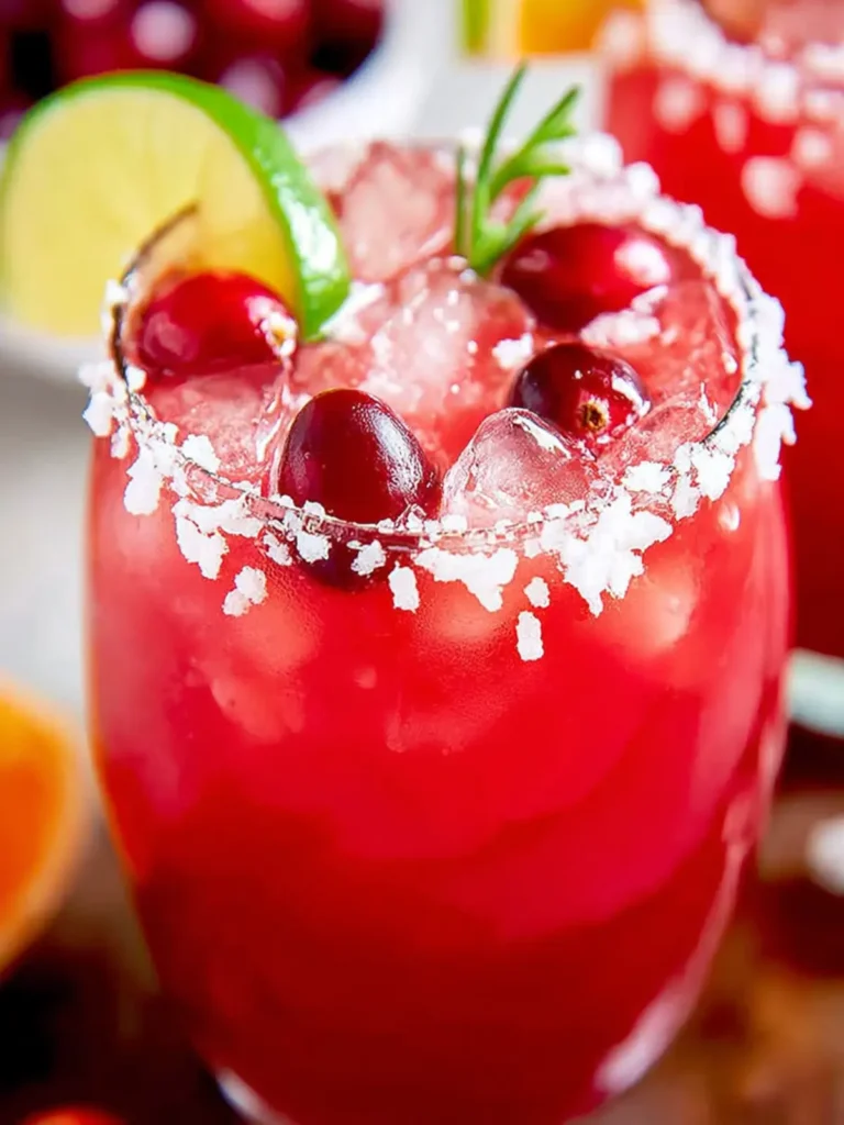 Cranberry Margarita Recipe First Image