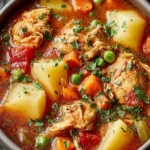 Classic Ginger Garlic Chicken Noodle Soup First Image
