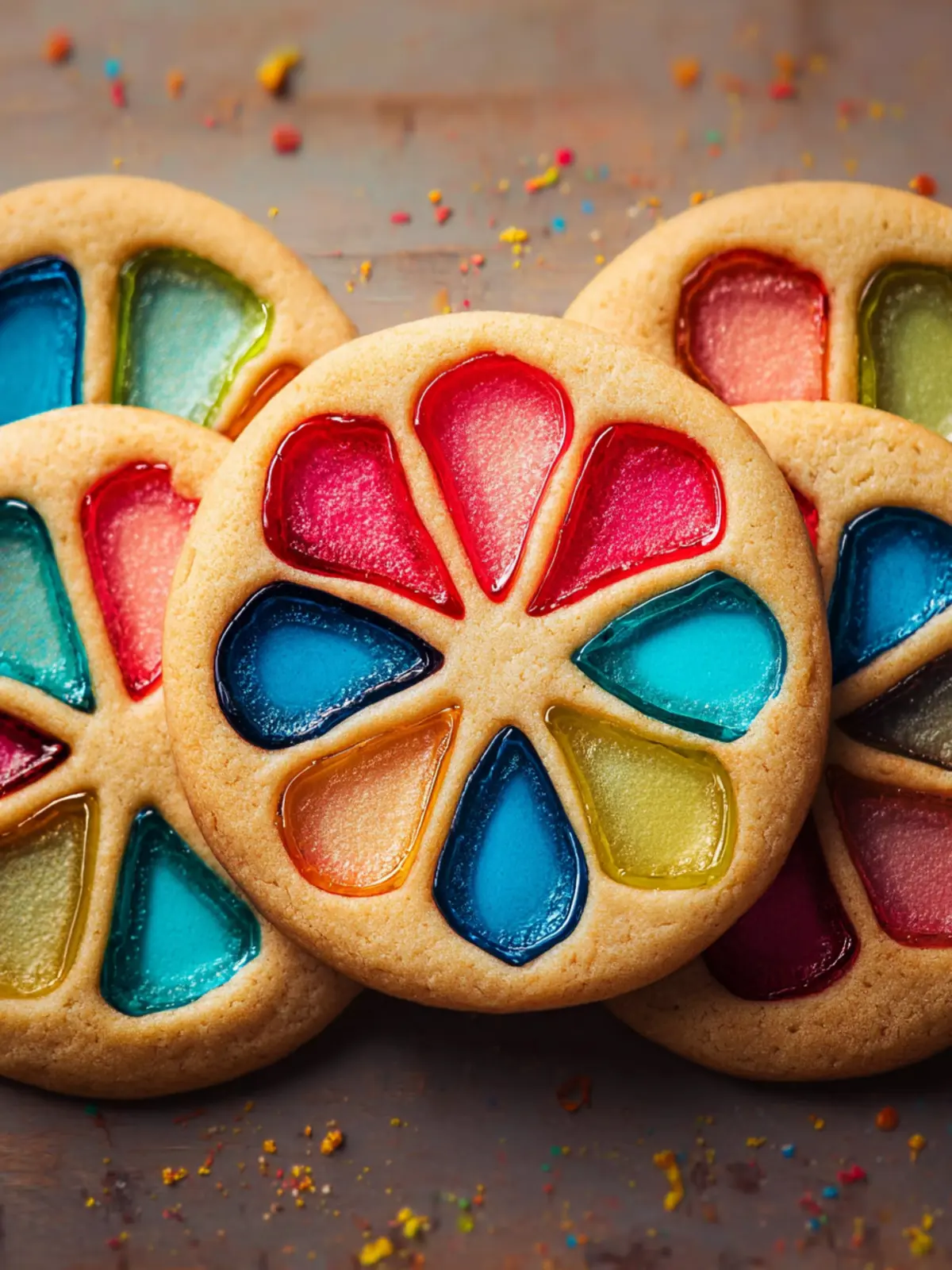 Stained Glass Cookies First Image