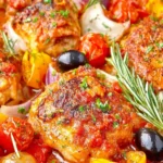 One Pan Mediterranean Chicken First Image