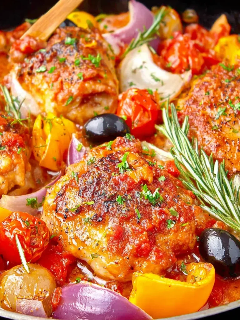 One Pan Mediterranean Chicken First Image