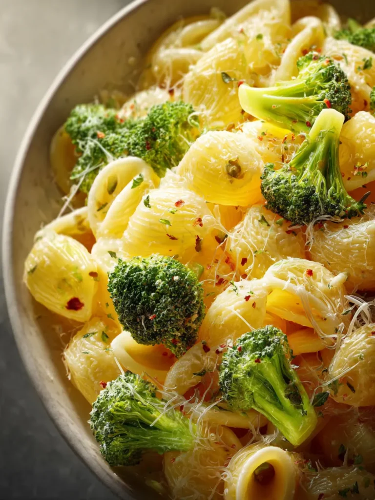 Cheesy Broccoli Pasta First Image