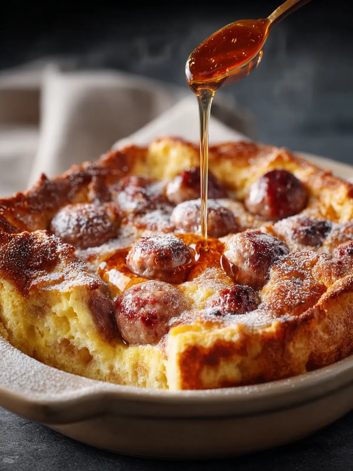 Pancake Sausage Casserole First Image