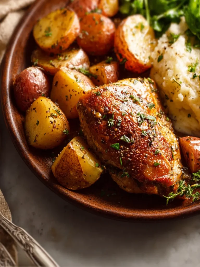 Crockpot Chicken and Potatoes First Image