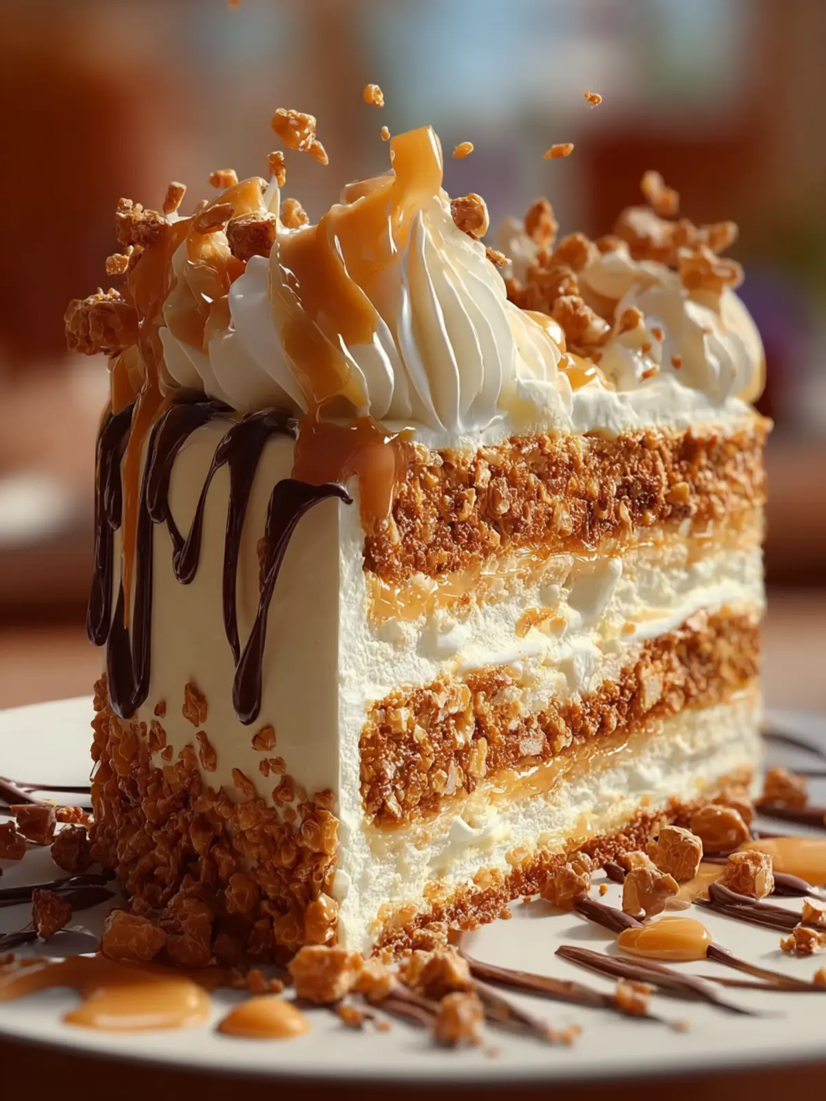 Butterscotch Crunch Cake: Discover This Delicious Recipe! First Image