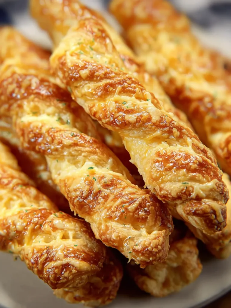 Puff Pastry Cheese Twists First Image