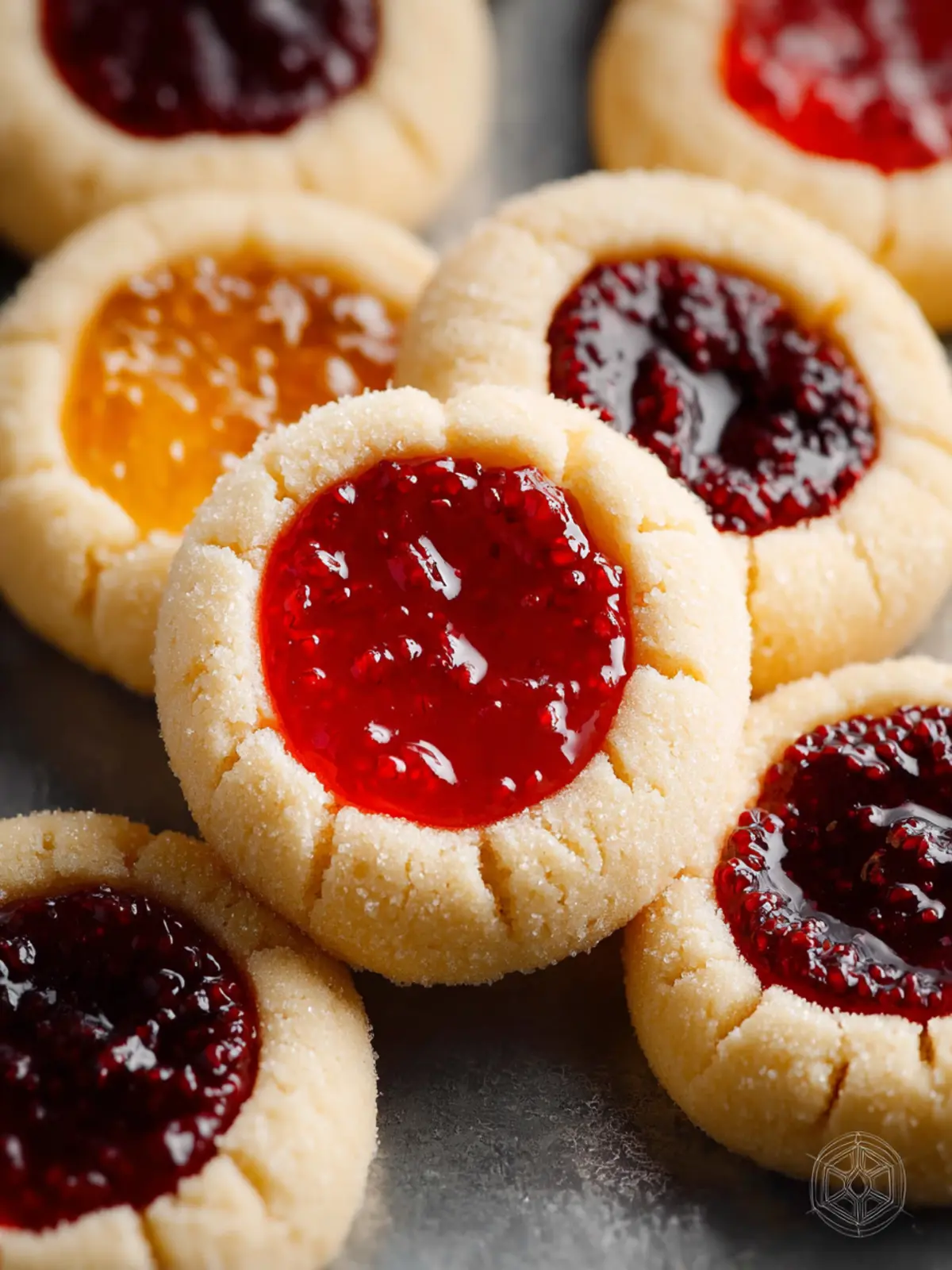 Jam Thumbprint Cookies First Image