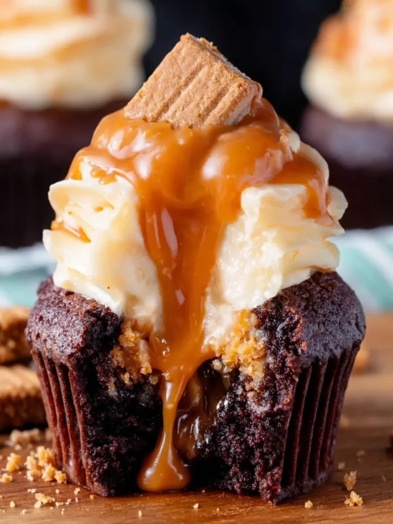 Biscoff Cupcakes First Image