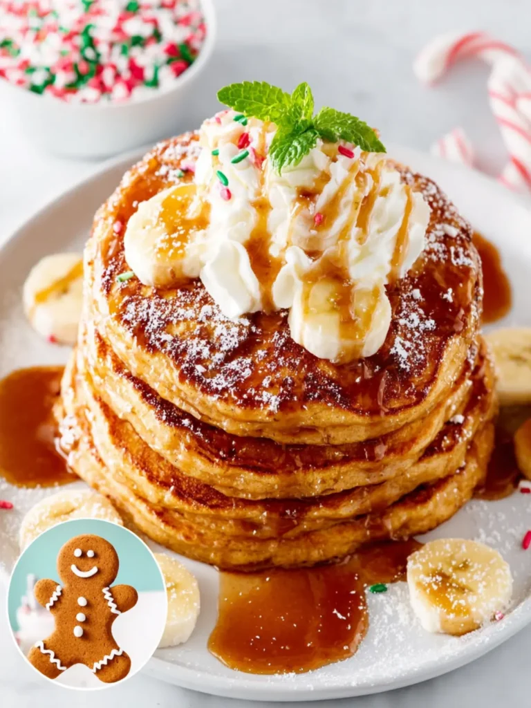 Gingerbread Pancakes First Image