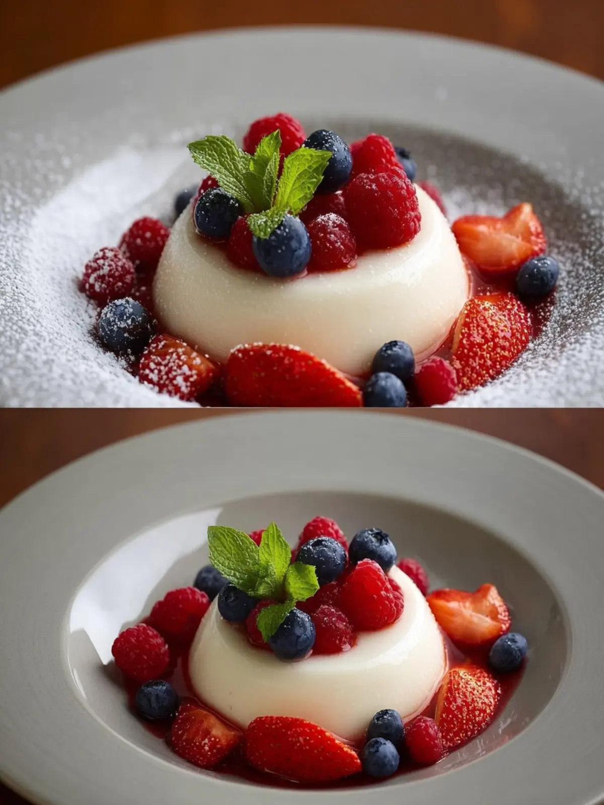 Creamy Vanilla Panna Cotta First Image