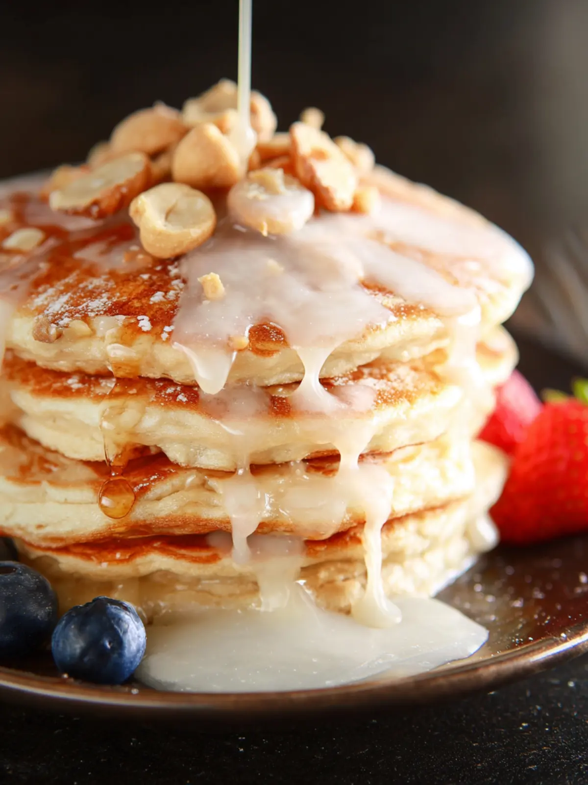 Macadamia Nut Pancakes First Image