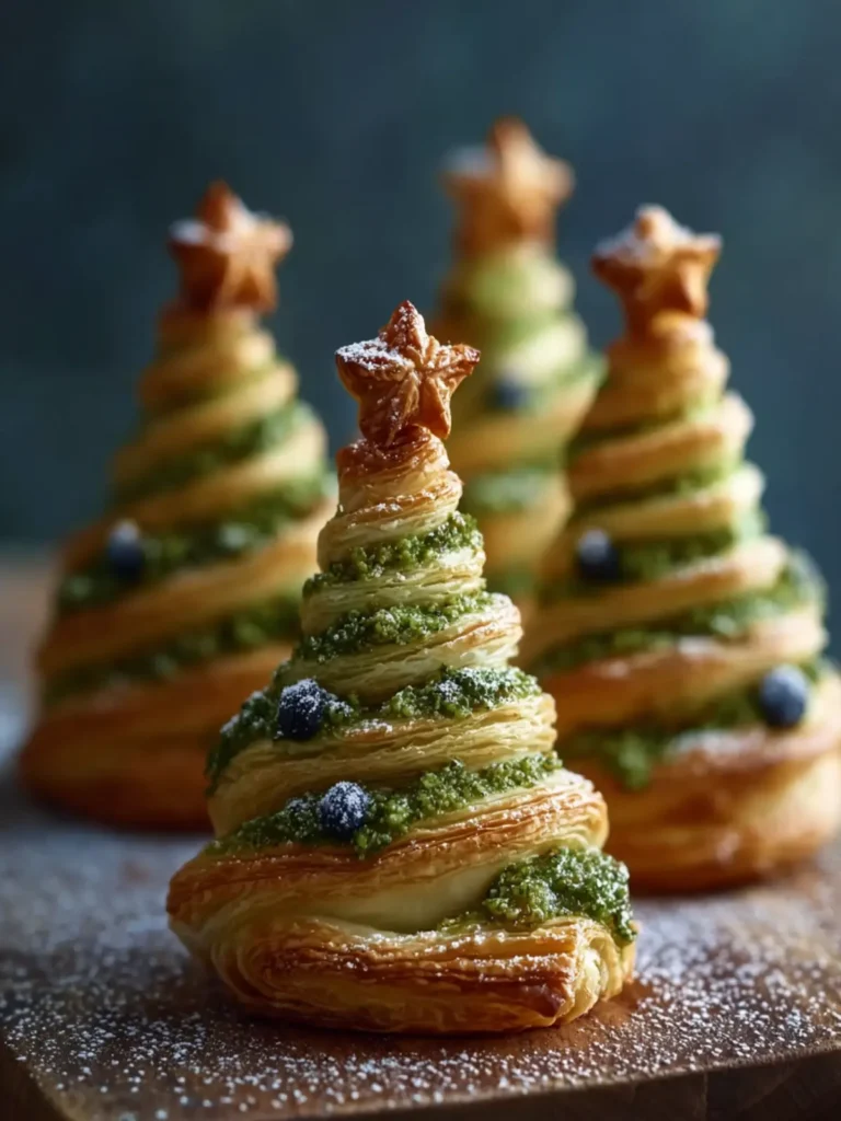Puff Pastry Pesto Christmas Trees: Fun Holiday Bites to Share First Image