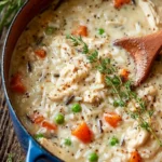 Creamy Chicken Wild Rice Soup First Image