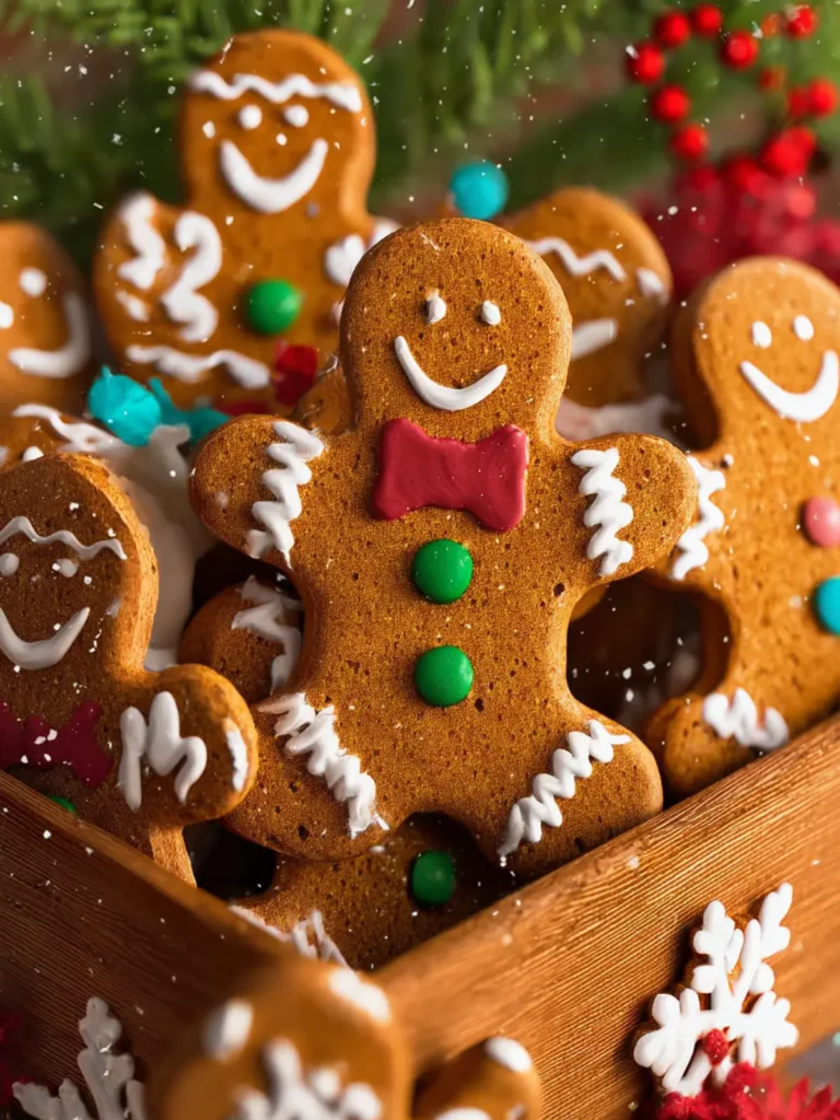 Gingerbread Men Cookies First Image