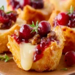 Cranberry Brie Bites First Image