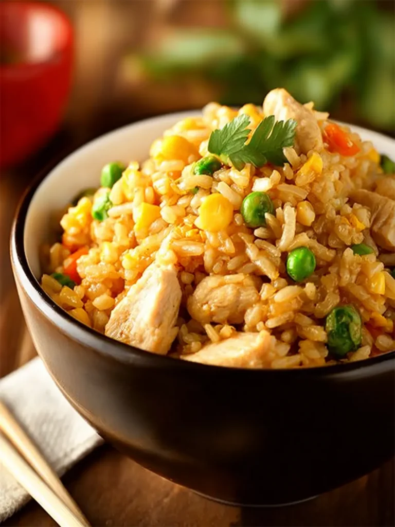 Easy Chicken Fried Rice First Image
