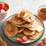 Fluffy Applesauce Pancakes First Image