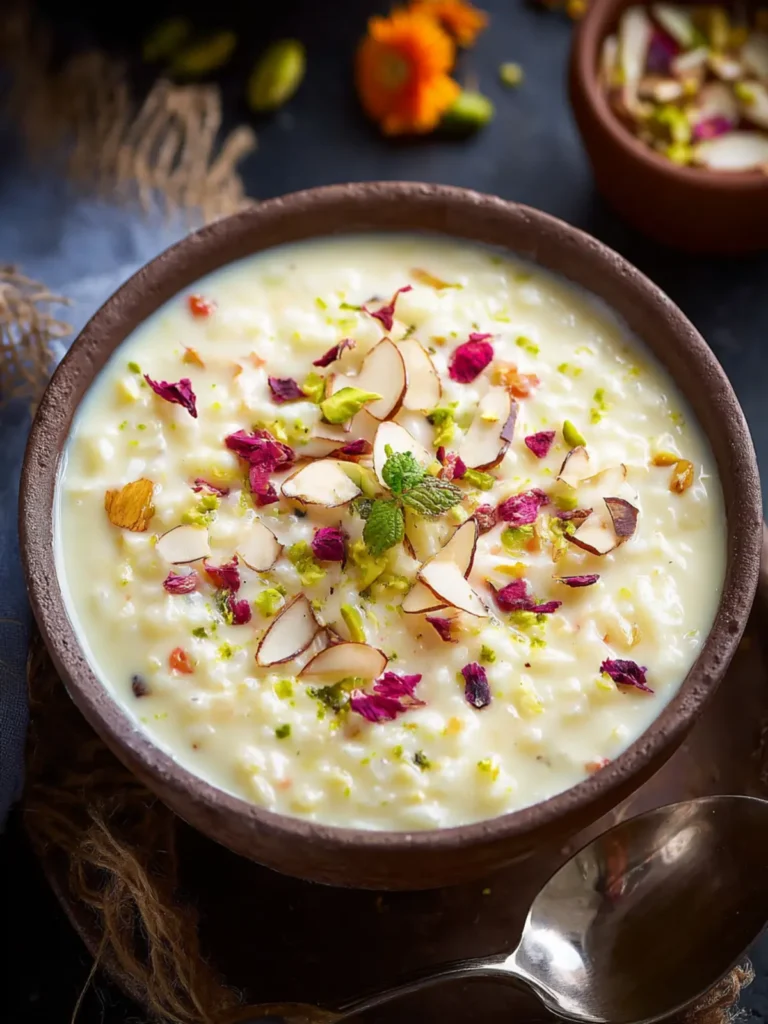 Rice Kheer Recipe First Image