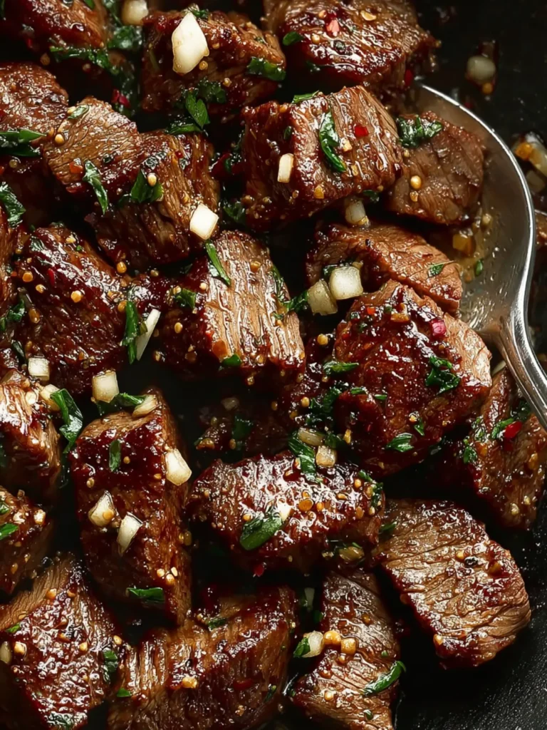 Garlic Butter Steak Bites First Image