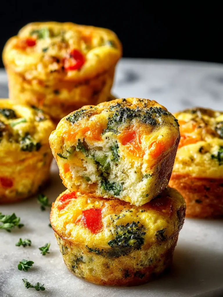 Irresistible Egg Muffins with Vegetables – Quick & Easy Recipe First Image