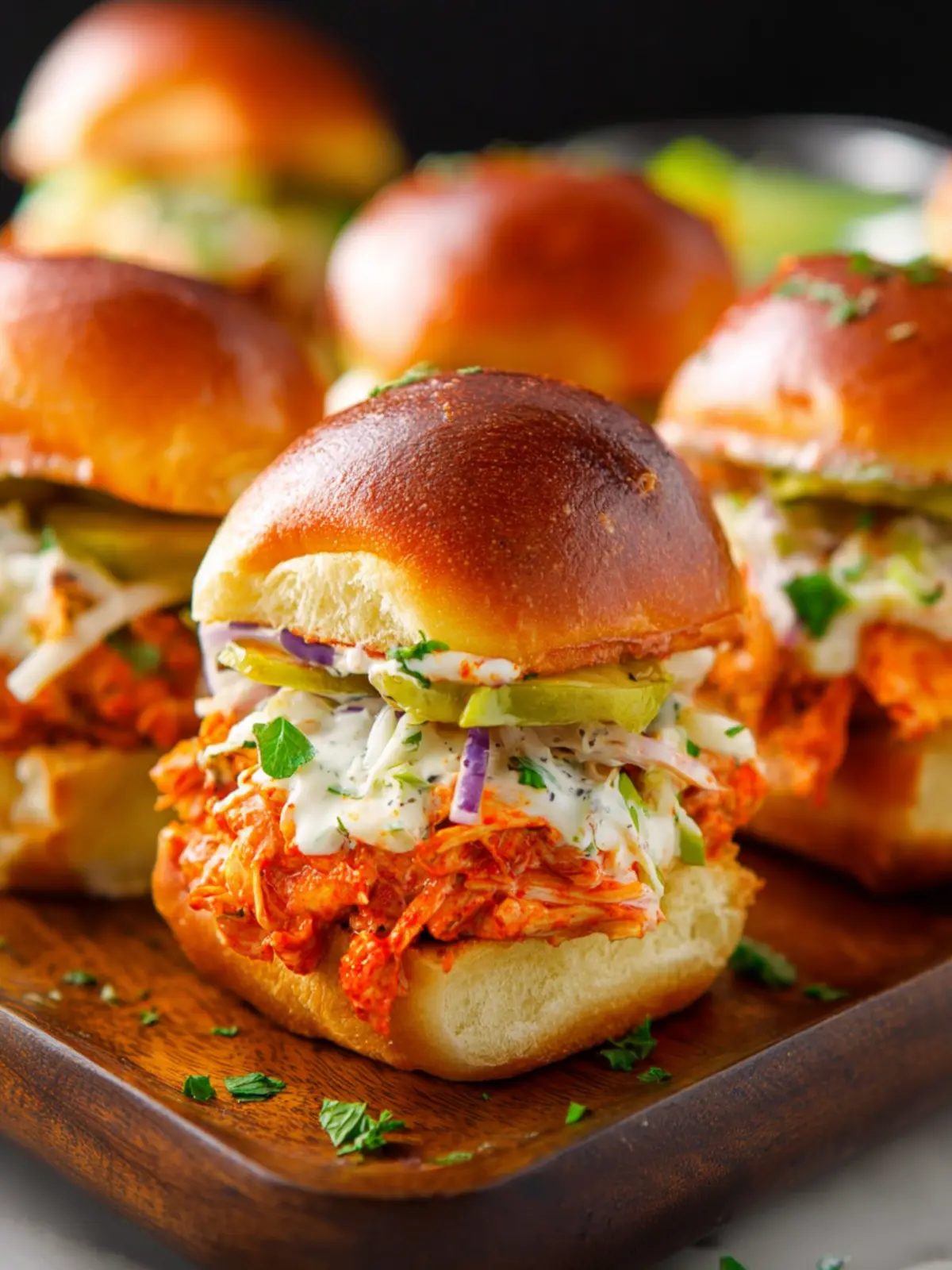 Buffalo Chicken Sliders First Image