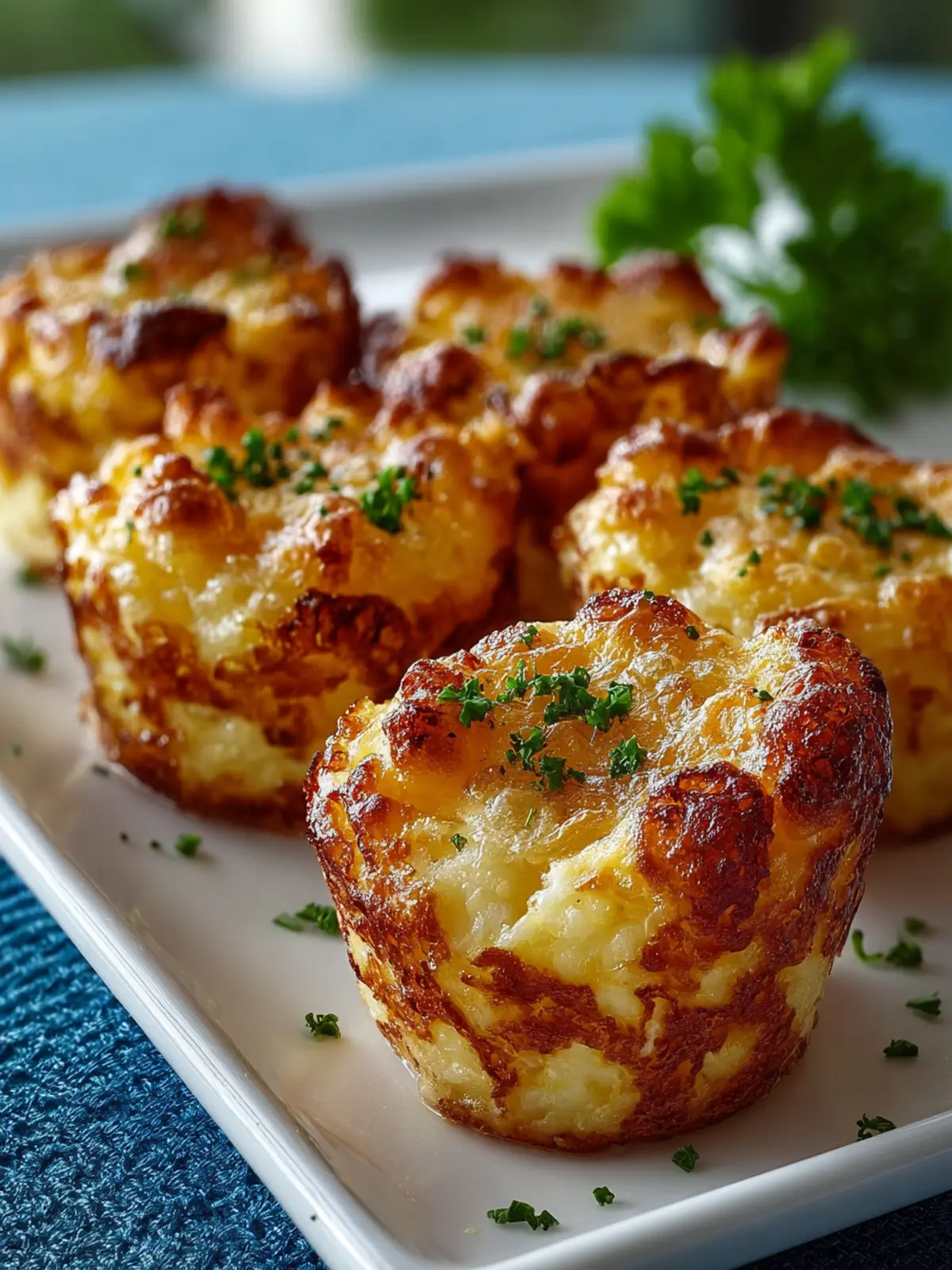 Cheesy Mashed Potato Puffs First Image