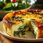 Cottage Cheese and Spinach Crustless Quiche: An Amazing Ultimate Recipe First Image