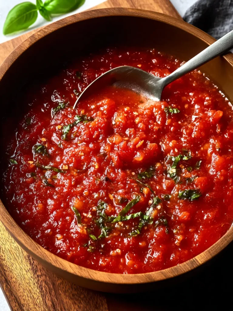 Homemade Marinara Sauce Recipe First Image