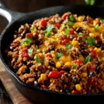 One-Pan Tex-Mex Ground Beef Skillet First Image