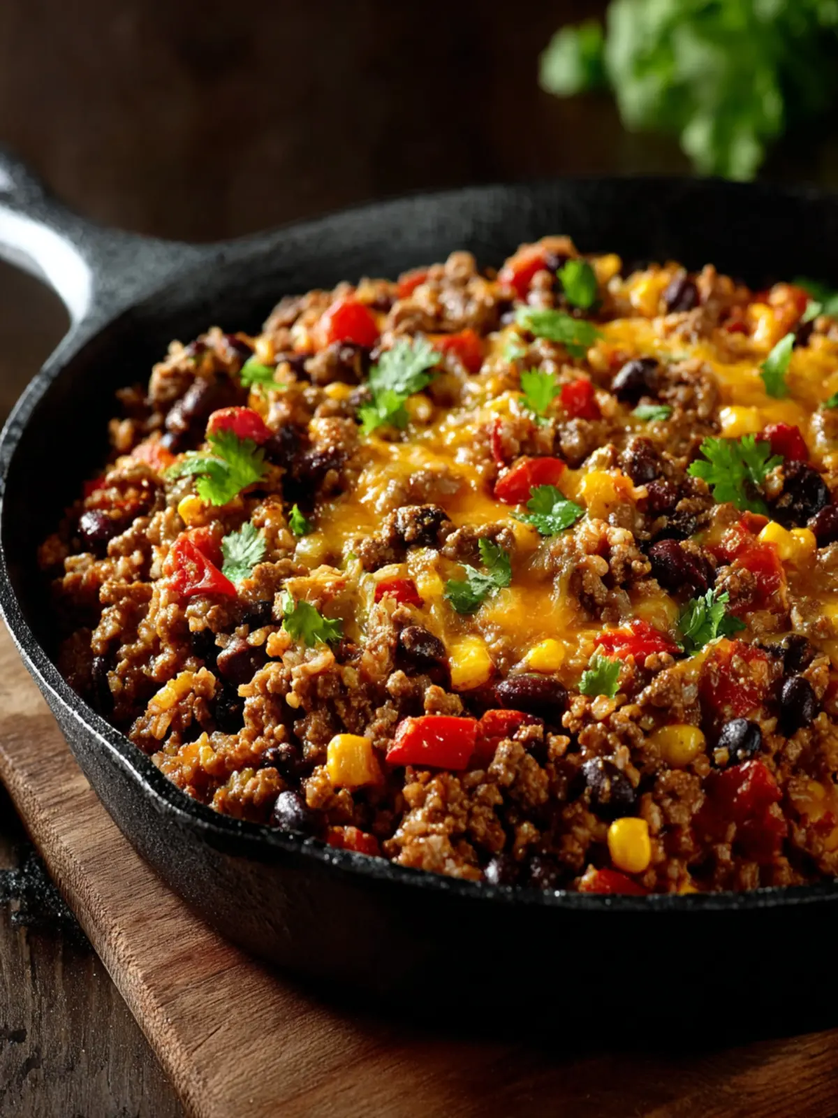 One-Pan Tex-Mex Ground Beef Skillet First Image