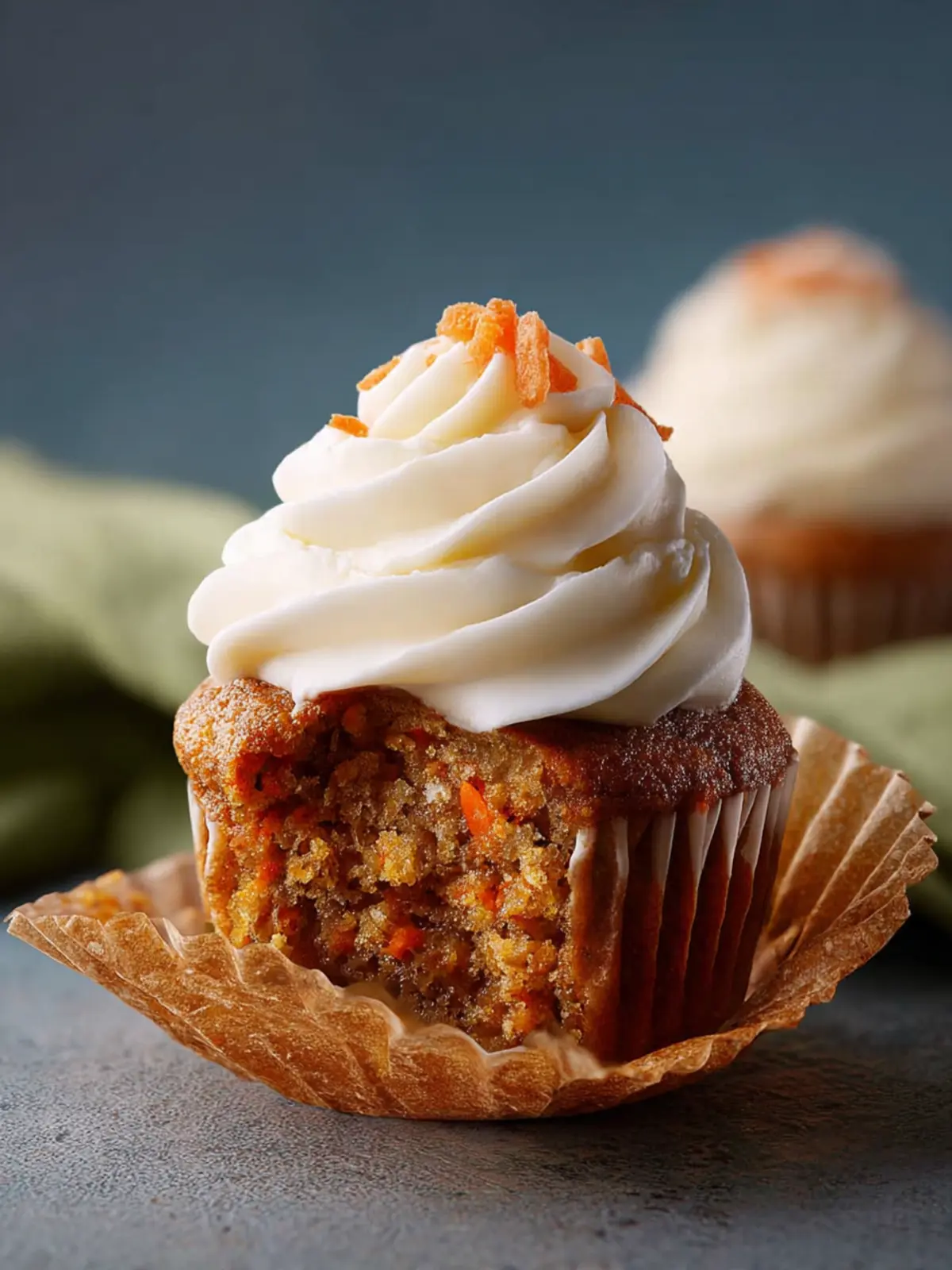 Carrot Cake Cupcakes First Image