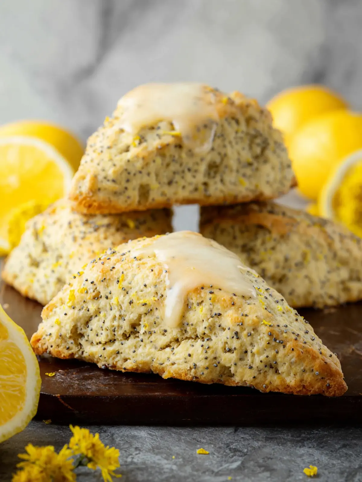 Lemon Poppyseed Scones First Image