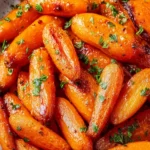 Roasted Honey Glazed Carrots First Image