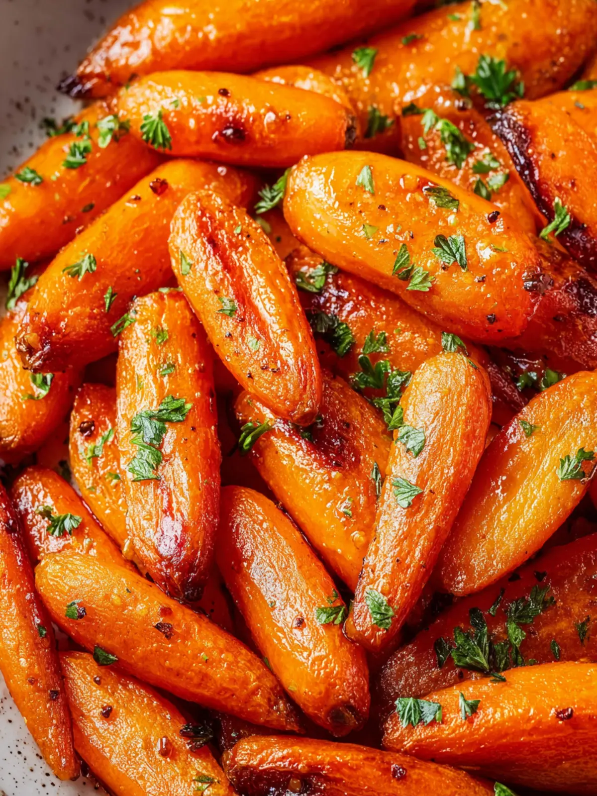 Roasted Honey Glazed Carrots First Image