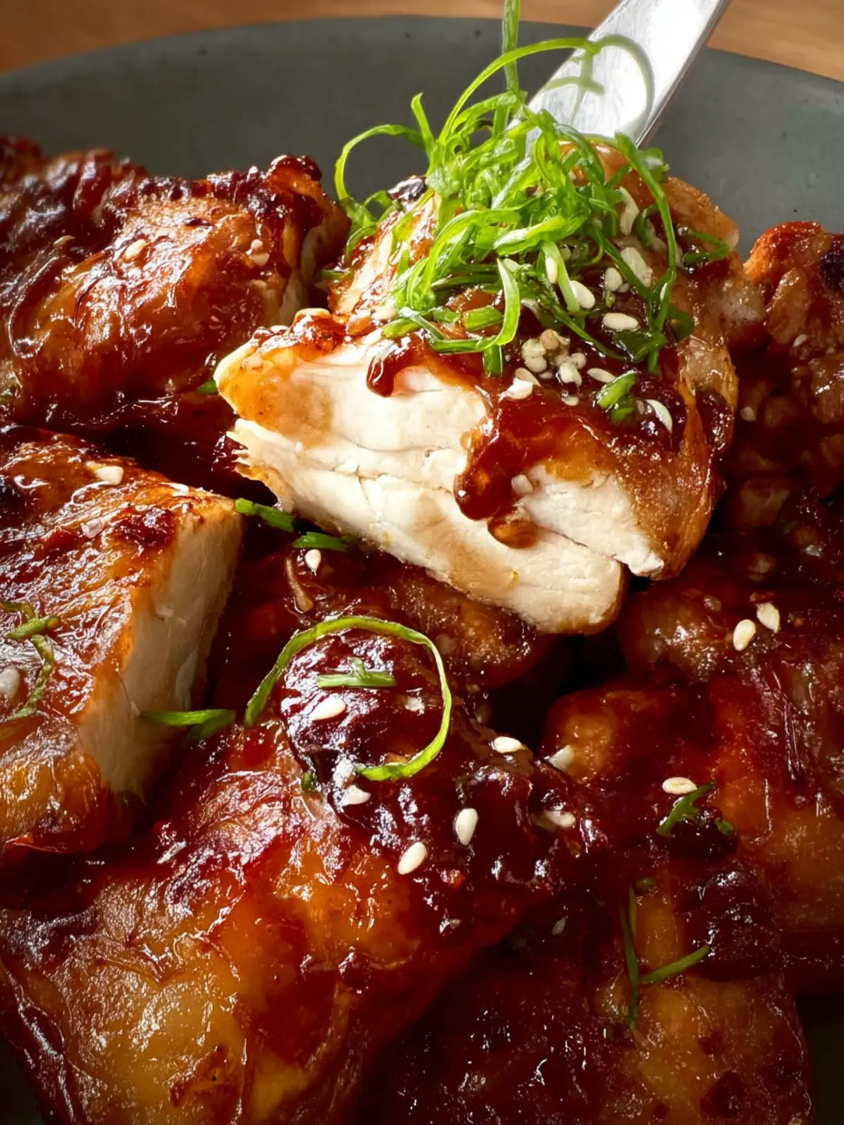 Sticky Sweet Garlic Chicken First Image