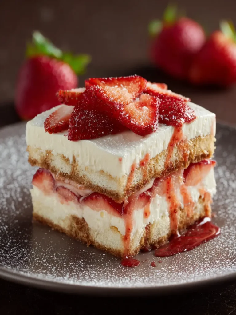 Strawberry Tiramisu First Image