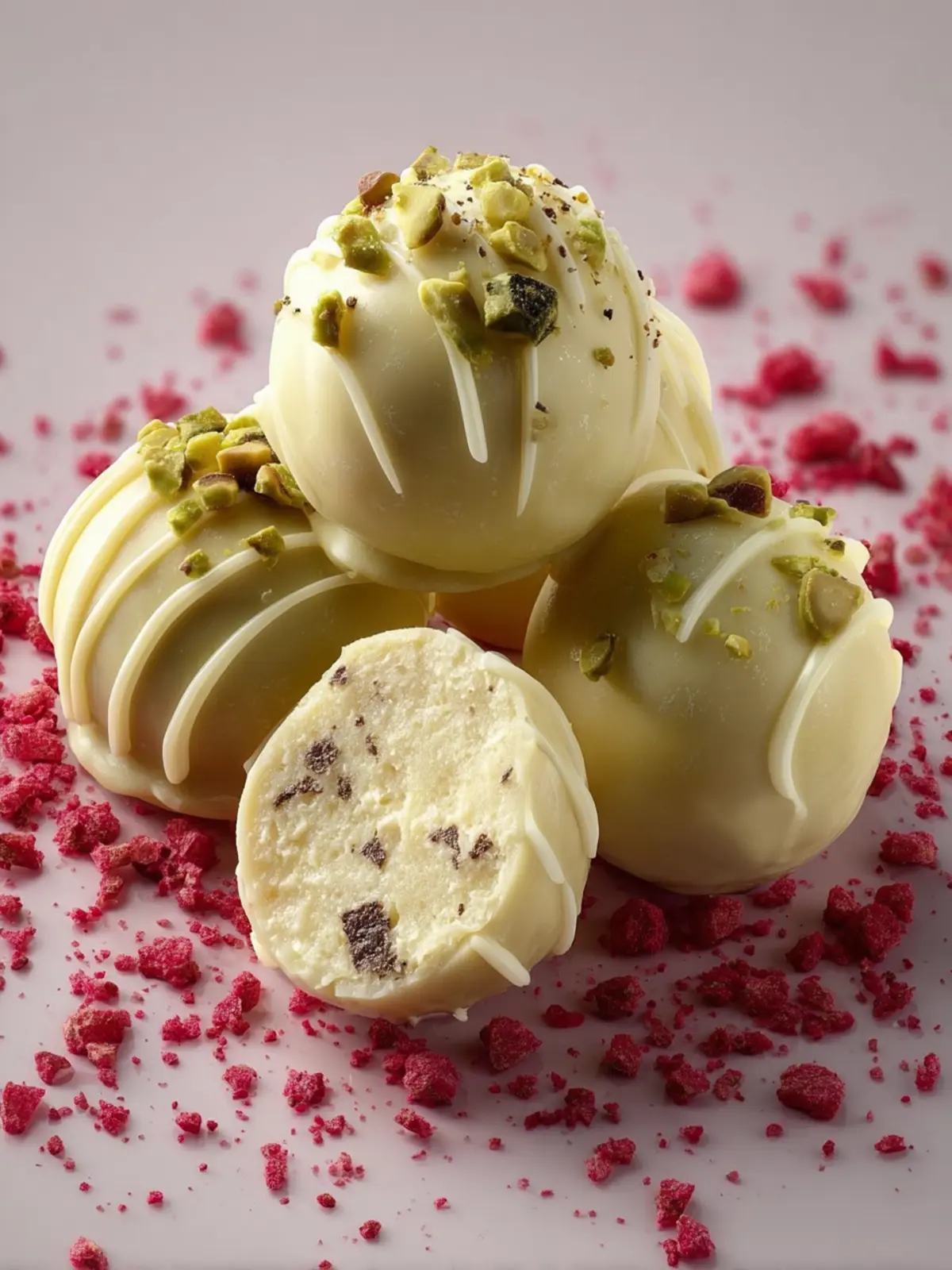 White Chocolate Truffles First Image