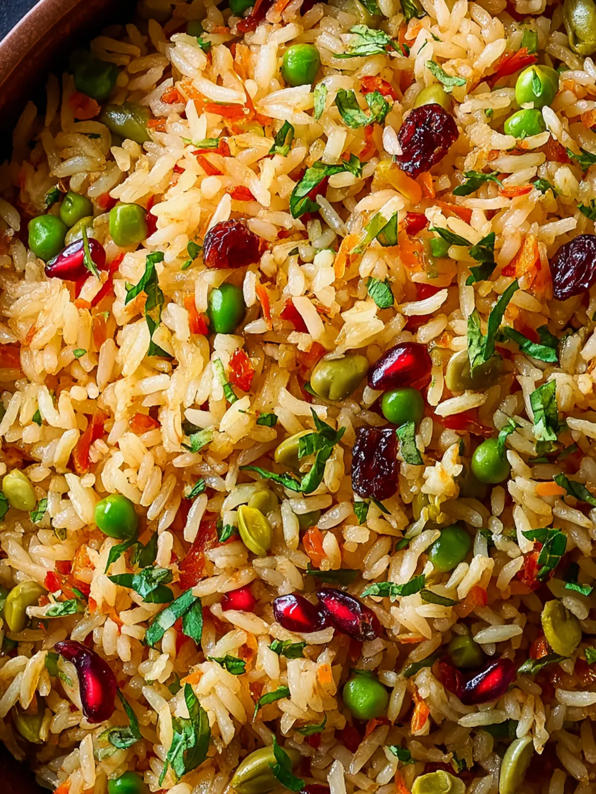 Jeweled Rice Pilaf: The Best Cozy Comfort Food Delight