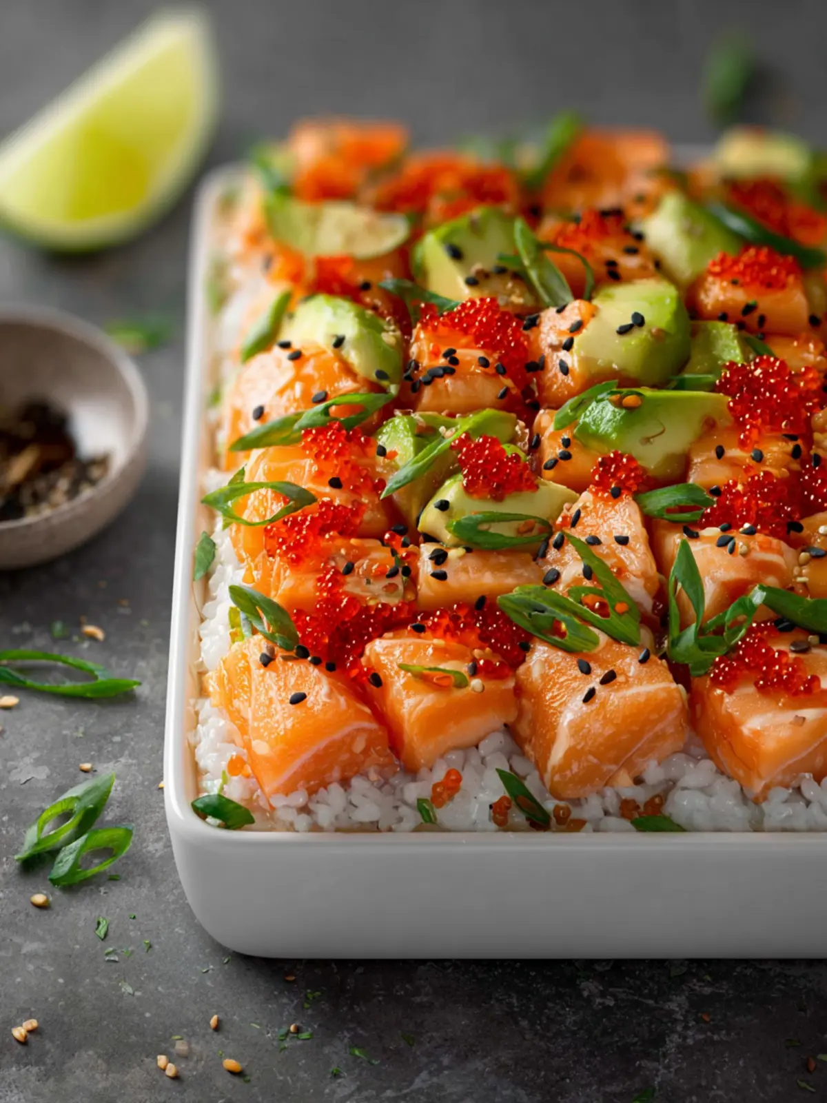 salmon sushi bake First Image