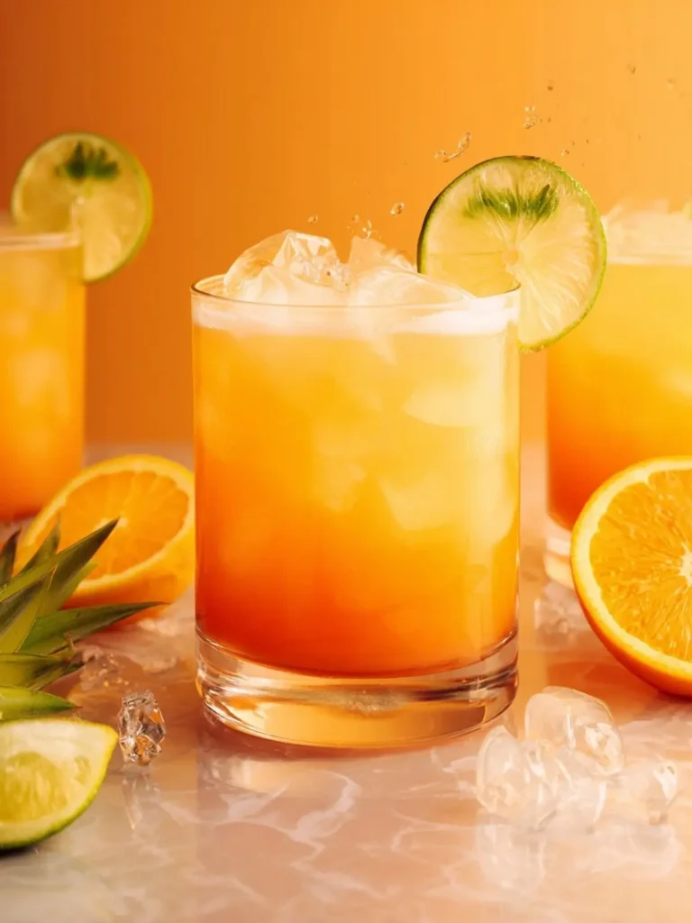 Cactus Cooler Recipe – Easy Orange Pineapple Drink First Image