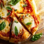 Classic Margherita Pizza Recipe (Neapolitan-Style Crust) First Image