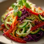 Crisp Asian Cucumber Slaw Delight First Image