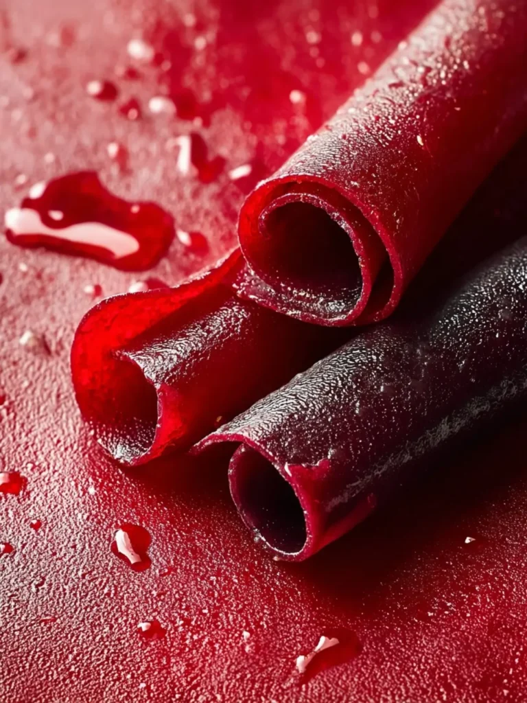 Delicious Homemade Raspberry Fruit Leather Your Kids Will Love First Image