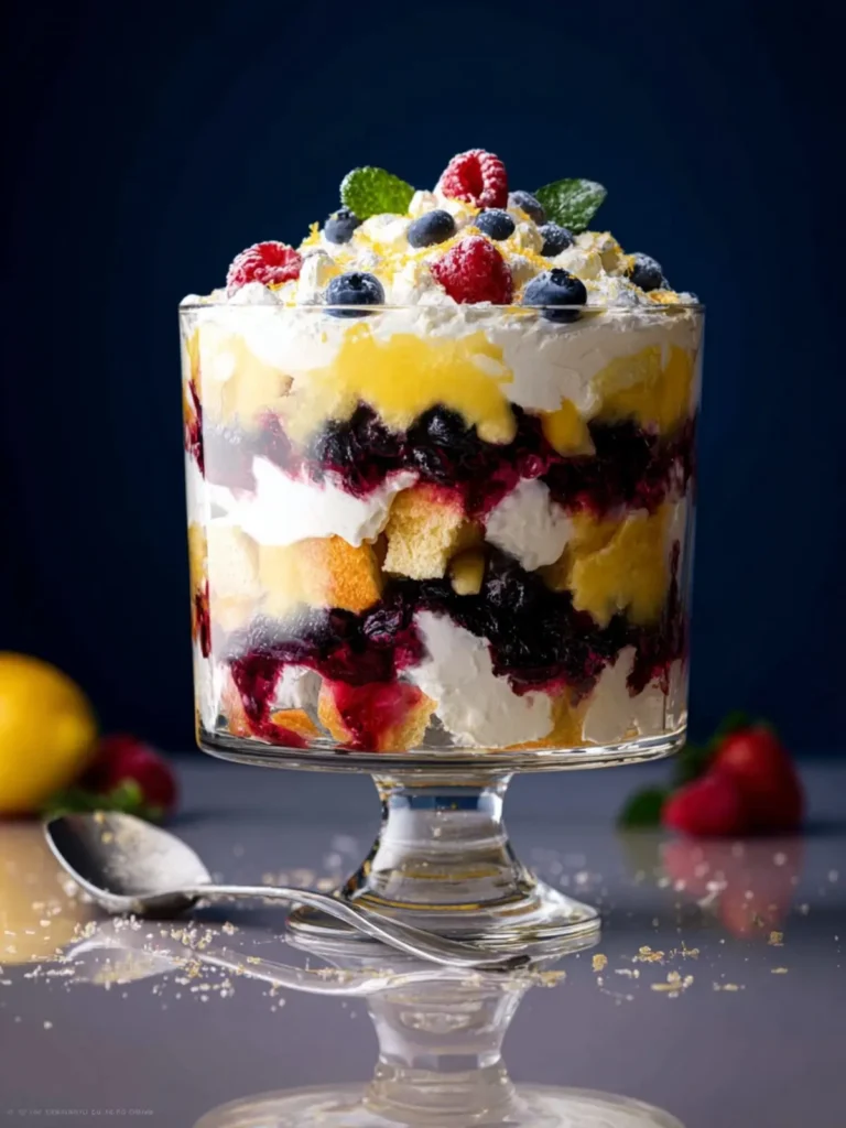 Lemon Berry Trifle First Image