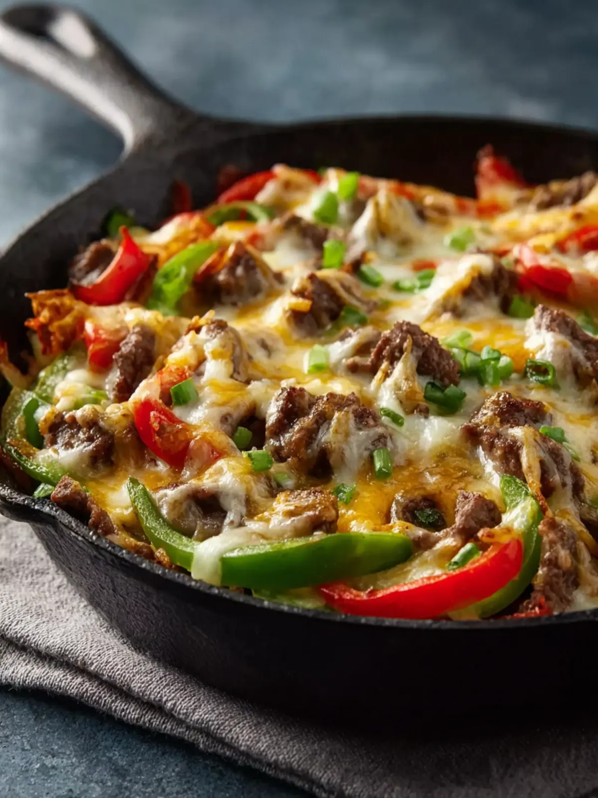 Philly Cheese Beef Skillet First Image